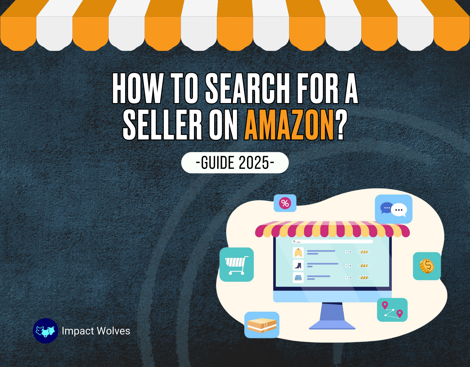 How to search for a seller on amazon