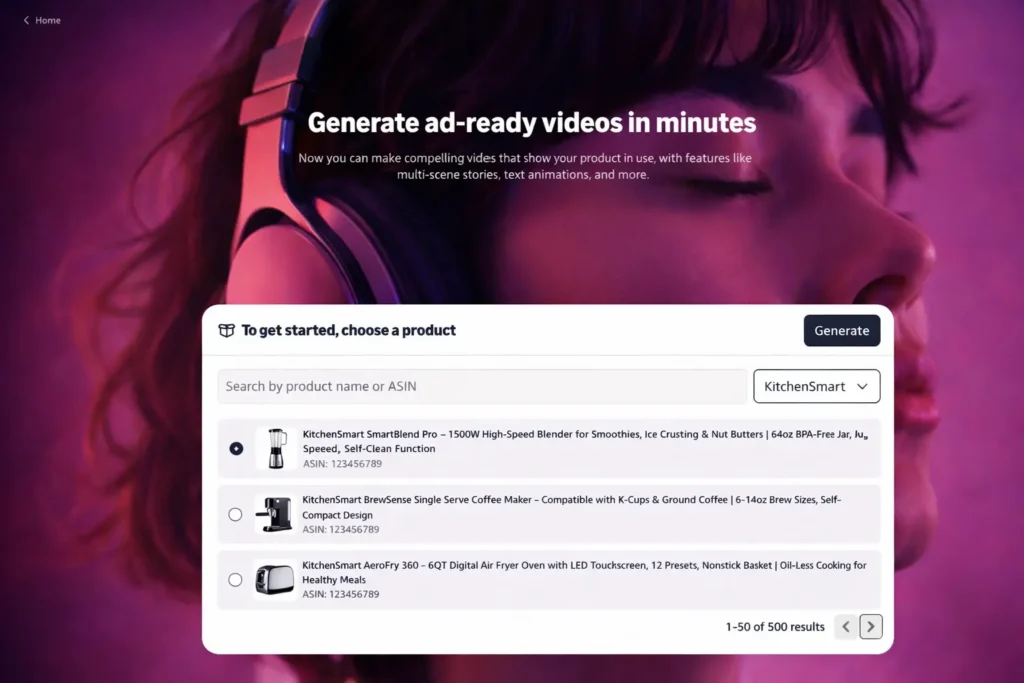 generate ad ready videos